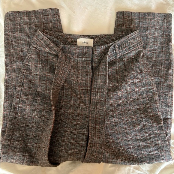 Aritzia - Wilfred tie front wool pant Size 4 - Picture 3 of 9